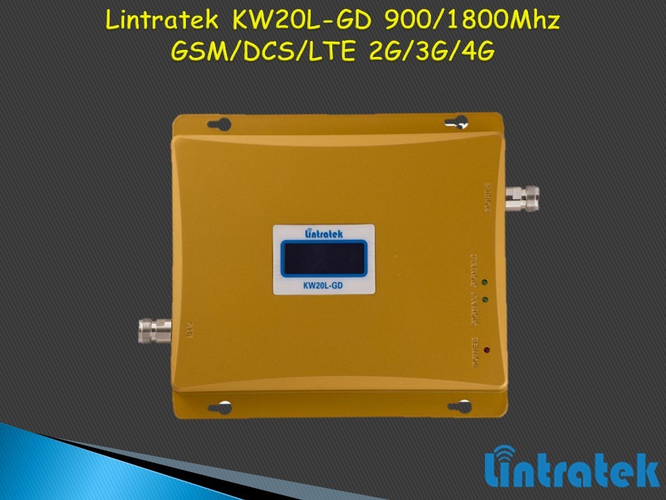Lintrаtеk KW20L-GD &nbsp;2G, 4G репитер &nbsp; (4G 1800Mhz + GSM 900) для усиления связи